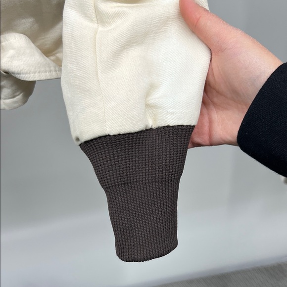 PAIGE Cream Belted Jacket - Picture 4 of 7